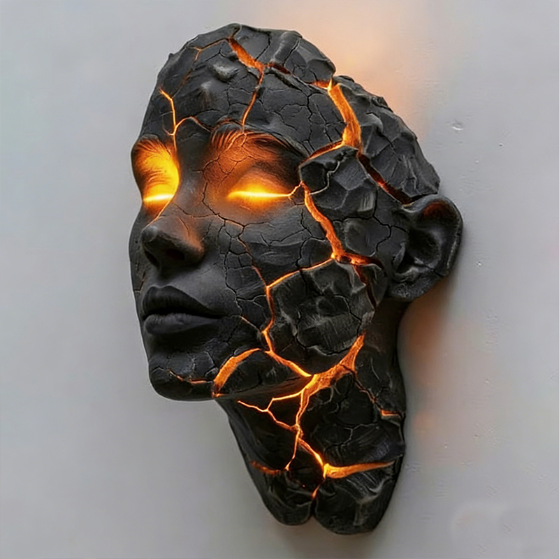 2026 New Resin Cracked Soul Wa - огляд і ціна Lighting Interior Decor