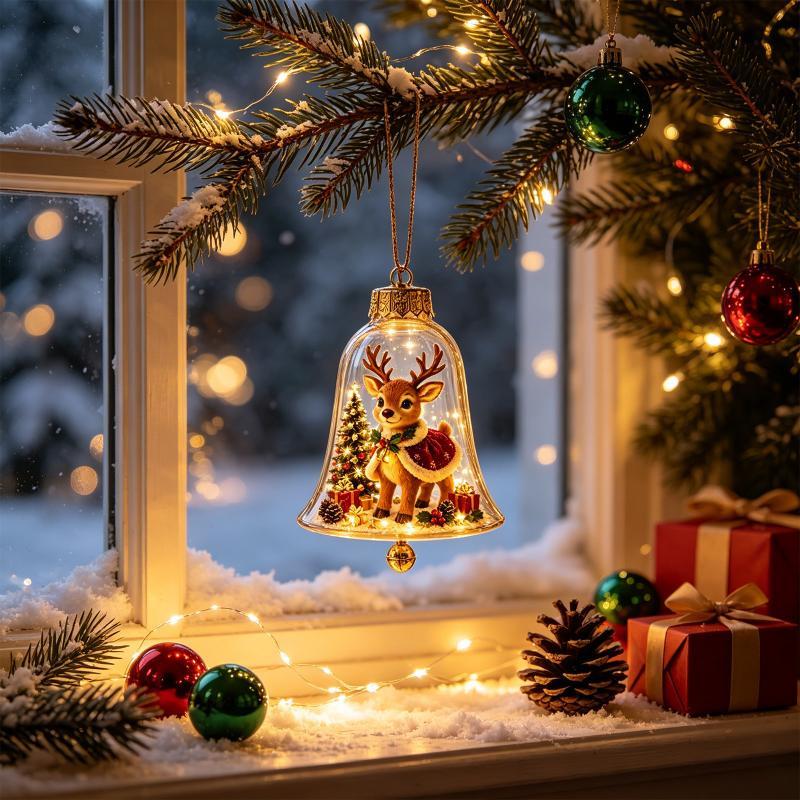 1PCS Acrylic Material Christma - огляд і ціна Pendant Lighting Christmas Decor