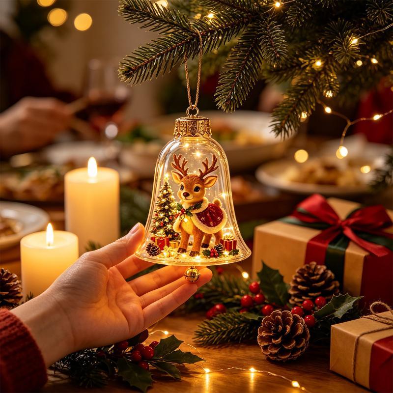 1PCS Acrylic Material Christma - огляд і ціна Pendant Lighting Christmas Decor