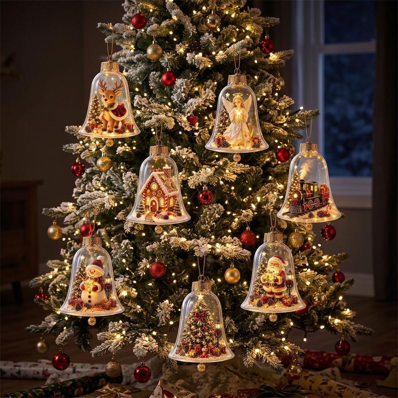 1PCS Acrylic Material Christma - огляд і ціна Pendant Lighting Christmas Decor